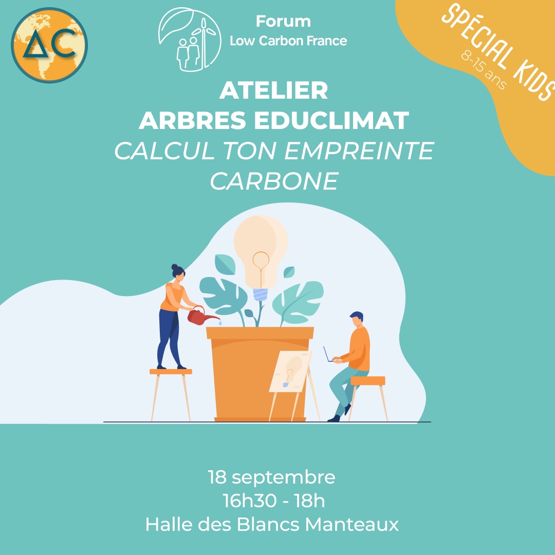 Atelier Arbres Educlimat – Calcul ton empreinte carbone