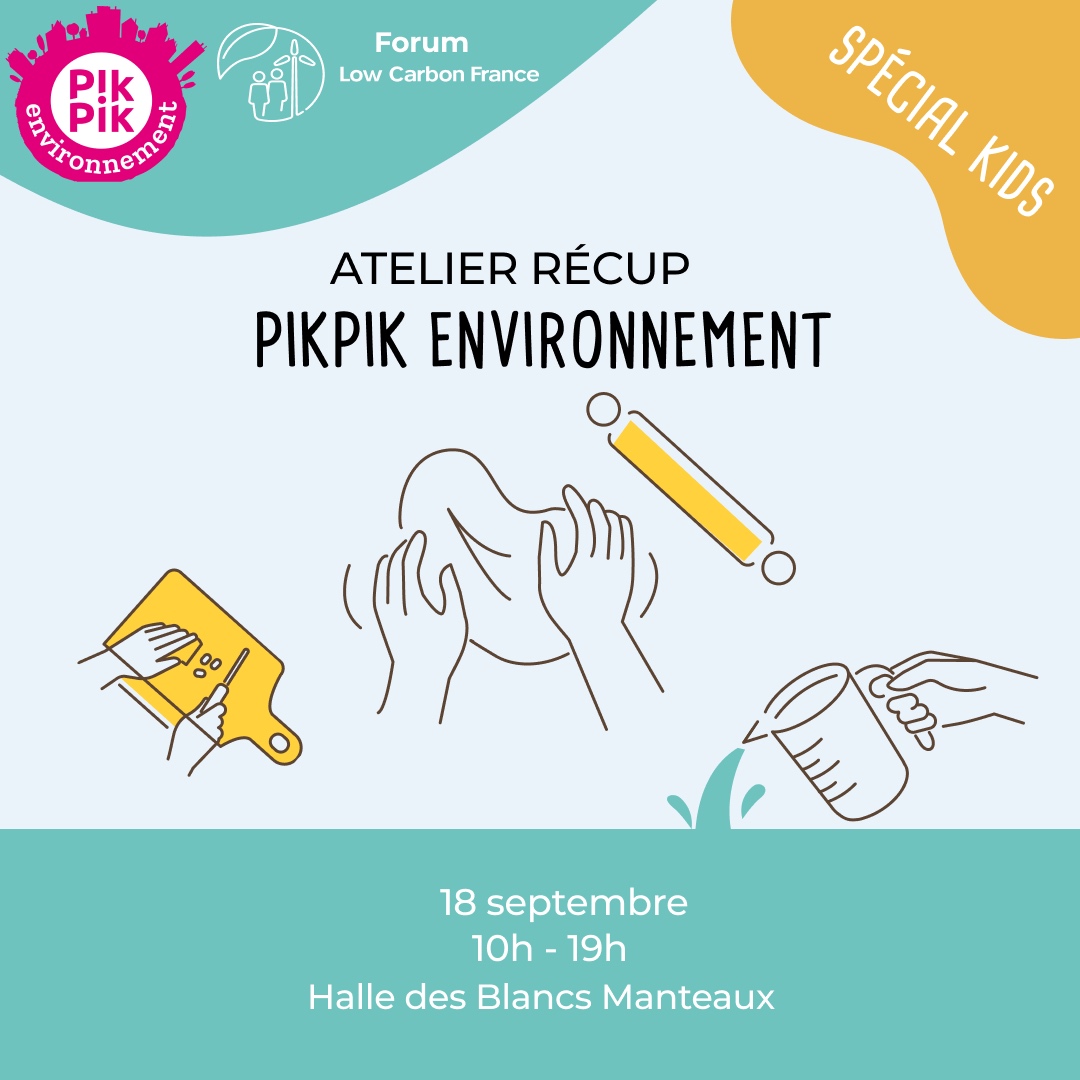 pikPik Environnment – Atelier Récup