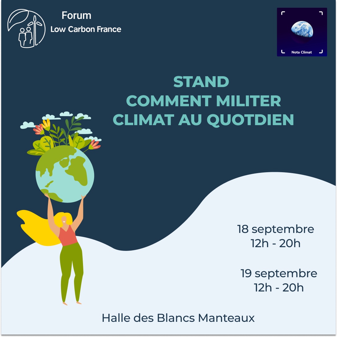 Stand Comment Militer – Climat au qotidien