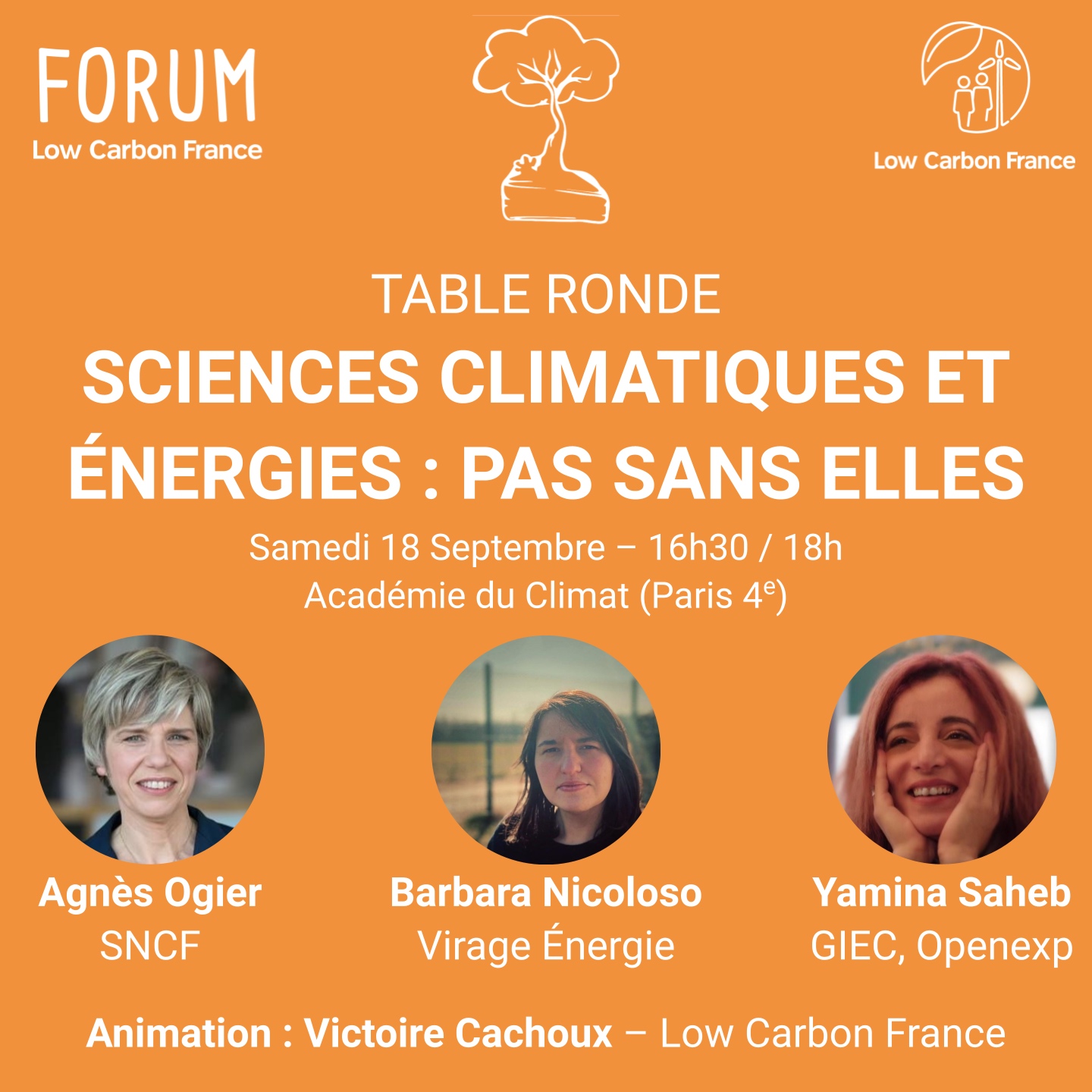 Table ronde – Sciences climatiques et énergies : pas sans elles