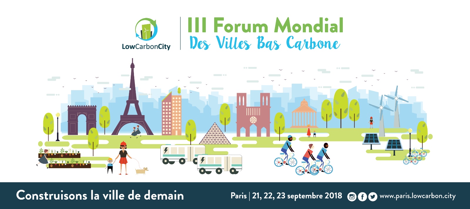 Forum Mondial – Des villes Bas Carbone – Construisons la ville de demain