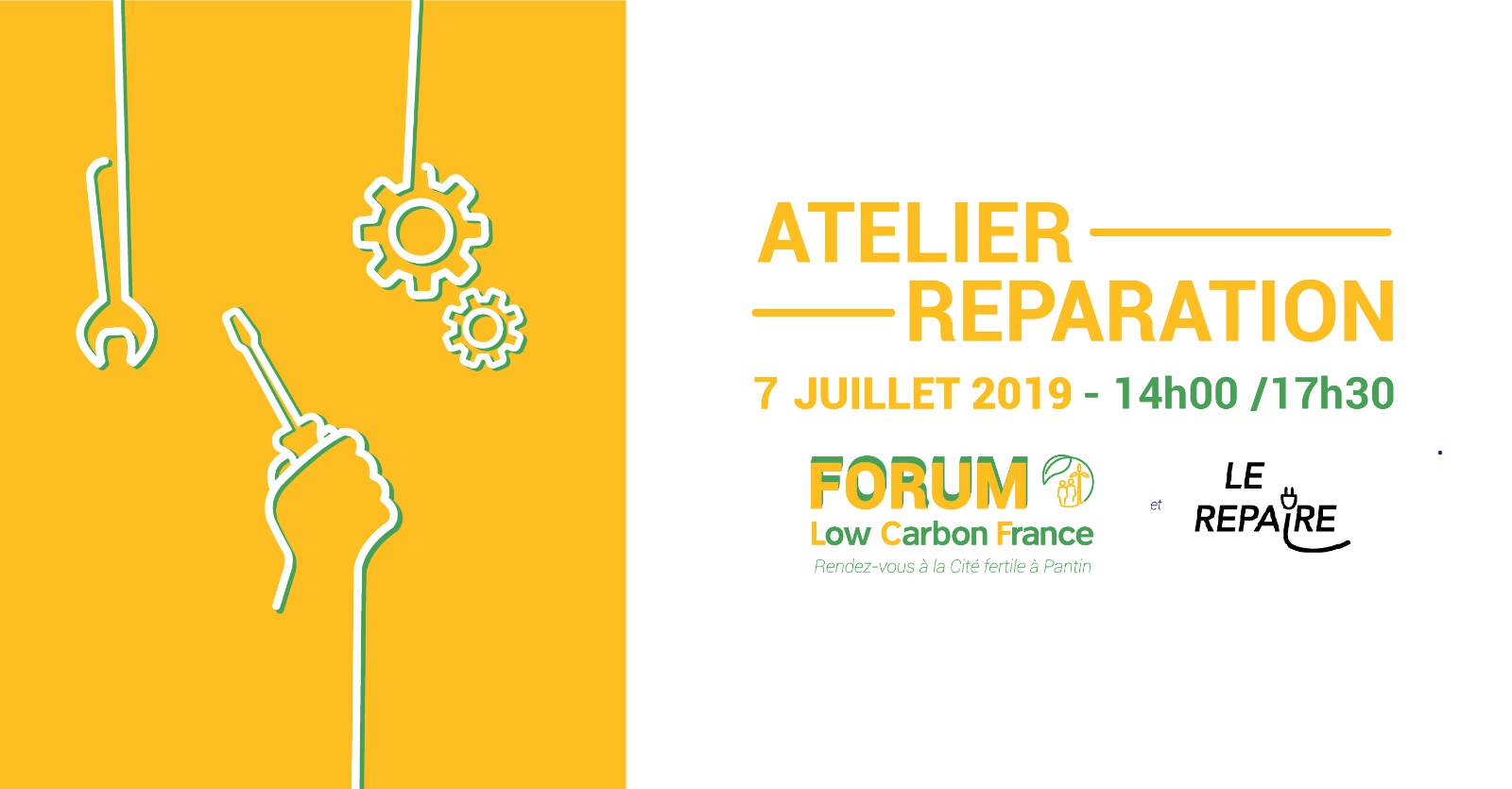 Forum Low Carbon 2019 – Atelier réparation
